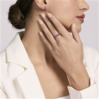 Orecchini Mabina Donna FESTIVAL in Argento Zirconia 563578 - 563578